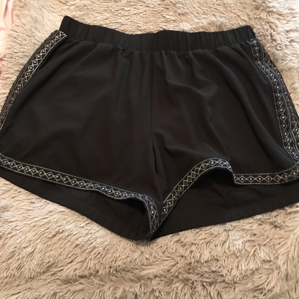 Black shorts